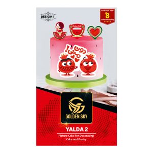 تصویر و تاپر کیک یلدا 2